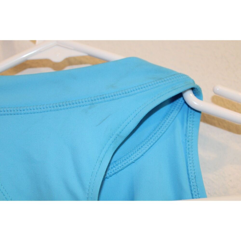 Kimith I am Limitless Zipper Bodysuit in Light Blue size medium workout onesie - Picture 9 of 10